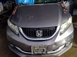 2015 CIVIC GRAY EX-L 1.8 AT  A24034